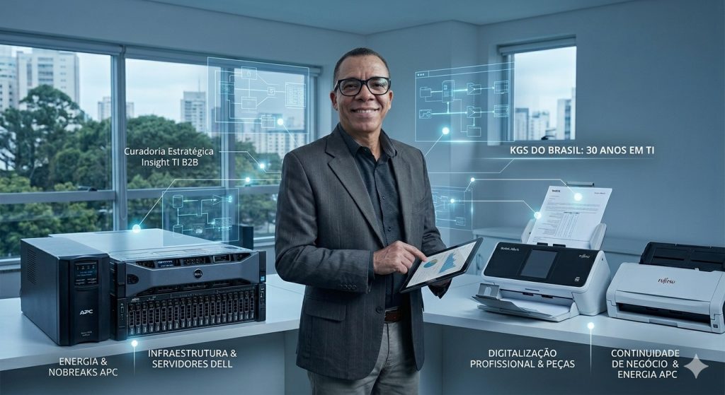 Mandala de Soluções Integradas em Scanners Kodak, Fujitsu, Servidores Dell e Nobreaks APC.