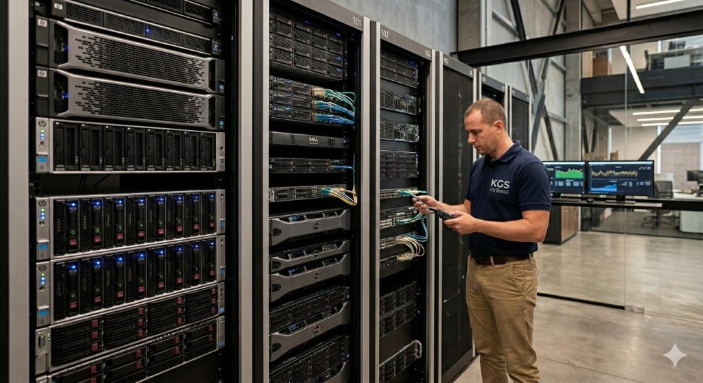 KGS do Brasil: Especialistas em hardware, servidores e scanners profissionais Ricoh e Kodak. Curadoria estratégica e assistência técnica para sua empresa não parar.